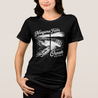 niagara falls Tri-Blend shirt