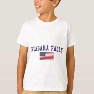 Niagara Falls US Flag T-Shirt