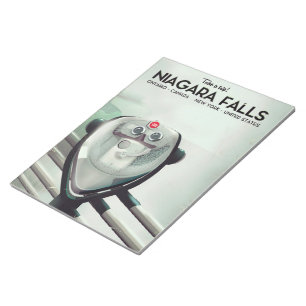 Niagara Falls - USA - Canada Vintage travel poster Notepad