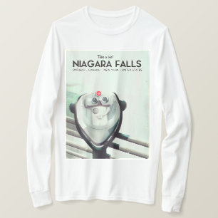 Niagara Falls - USA - Canada Vintage travel poster T-Shirt