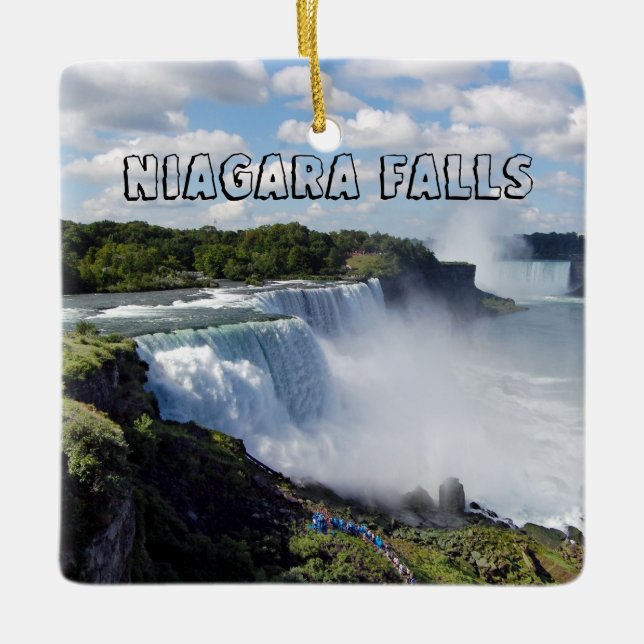 Niagara Falls Vacation Ornament (Front)