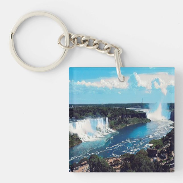 NIAGARA FALLS - view Key Ring (Front)