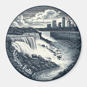 Niagara Falls Vintage Magnet