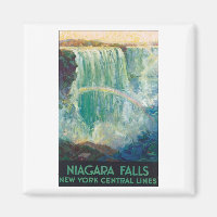 Niagara Falls Vintage Travel Poster