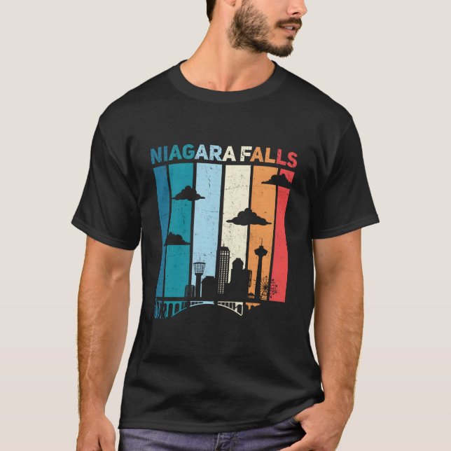 Niagara Falls Waterfall Canada Niagara Falls T-Shirt (Front)