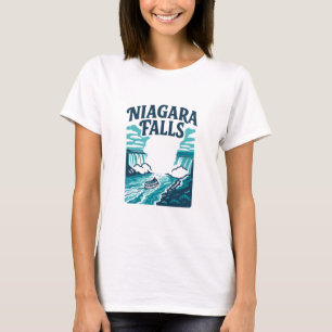 Niagara Falls Waterfall The Falls Souvenir Gift Va T-Shirt