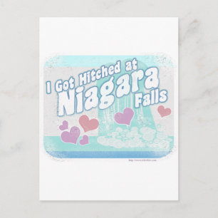 Niagara Falls Wedding Postcard