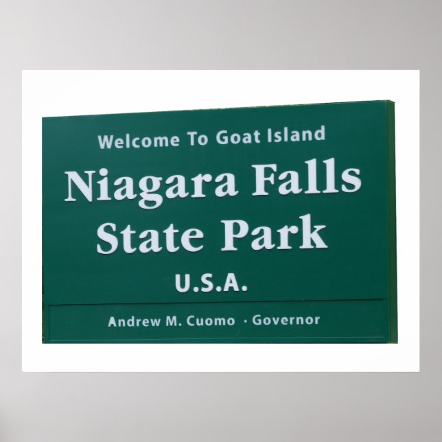 Niagara Falls welcome sign (Front)