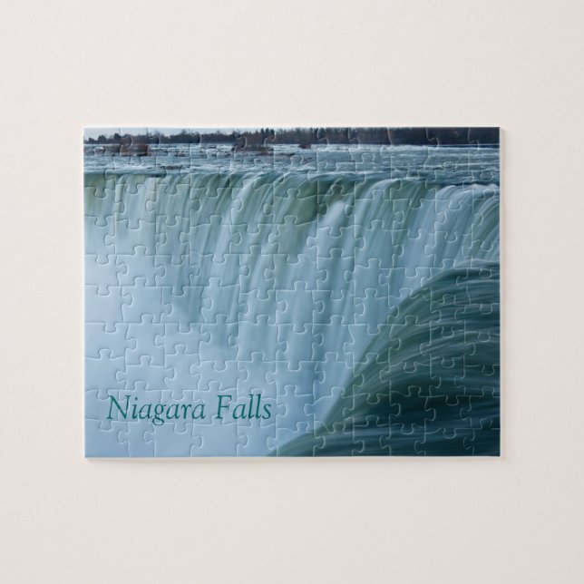 Niagara Falls with text Jigsaw Puzzle (Horizontal)