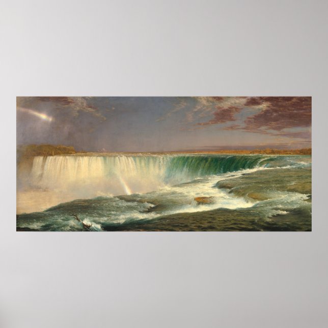 Niagara - Frederic Church Fine Art Poster (Front)