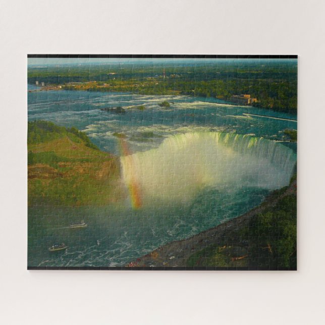 niagara horseshow falls jigsaw puzzle (Horizontal)