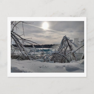 Niagara in Winter Postcard