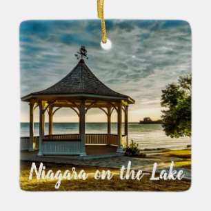 Niagara-on-the-Lake Canada stylised Ceramic Ornament
