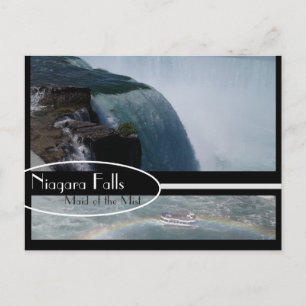 Niagra Falls Maid of the Mist Postcard