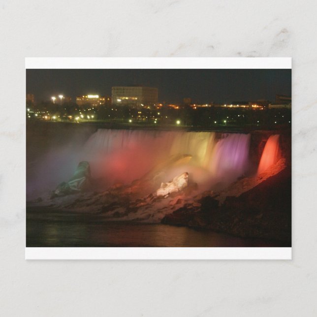 niagra falls postcard (Front)