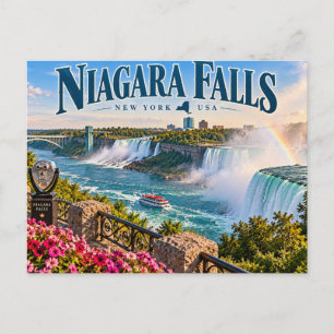 Niagra Falls Postcard