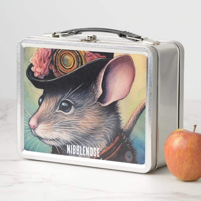Nibblenose Metal Lunch Box (In Situ)
