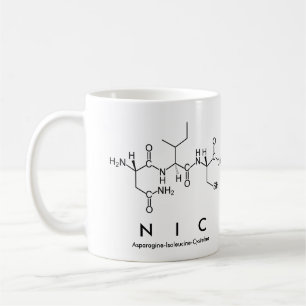 Nic peptide name mug