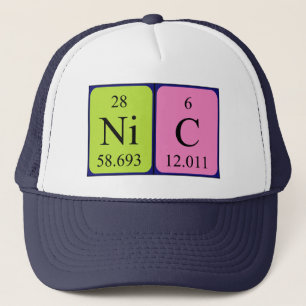Nic periodic table name hat