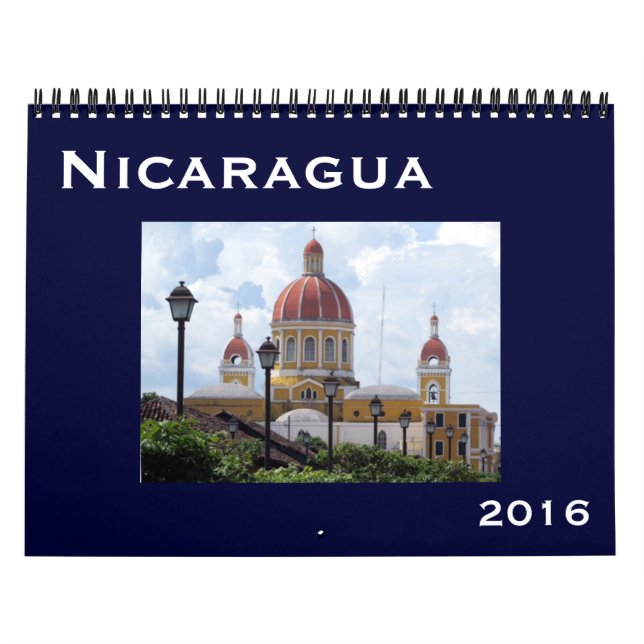 nicaragua 2016 calendar (Cover)