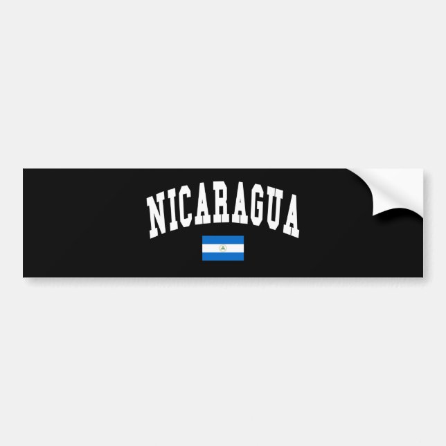 NICARAGUA BUMPER STICKER (Front)