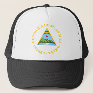 Nicaragua Coat Of Arms Trucker Hat