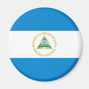 nicaragua country flag nation symbol magnet