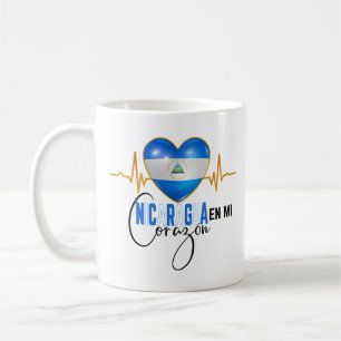 Nicaragua En mi Corazon Nicaraguan Pride Coffee Mug