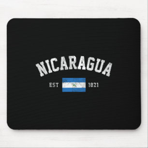Nicaragua Est. 1821 Nicaraguan Flag Independence D Mouse Pad