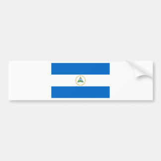 Nicaragua Flag Bumper Sticker