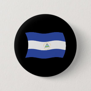 Nicaragua Flag Button