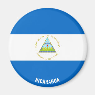 Nicaragua Flag Charming Patriotic Magnet