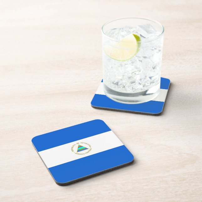 Nicaragua Flag Coaster (Right Side)