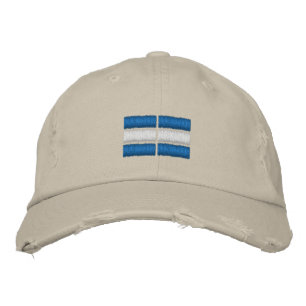Nicaragua Flag Embroidery Embroidered Baseball Cap
