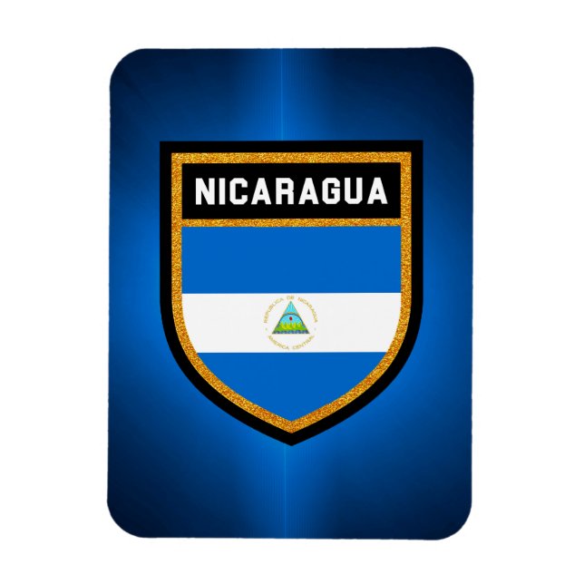 Nicaragua Flag Magnet (Vertical)