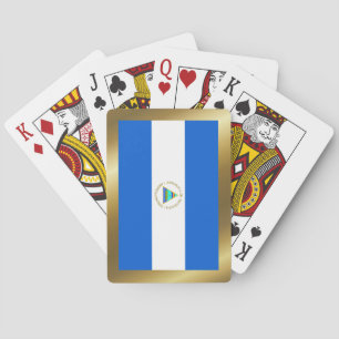 Nicaragua Flag Playing Cards