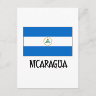 Nicaragua Flag Postcard