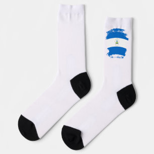 Nicaragua flag socks