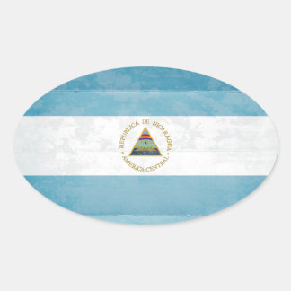 Nicaragua Flag Stickers