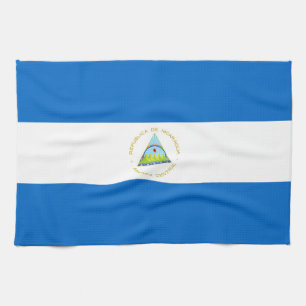 Nicaragua flag tea towel