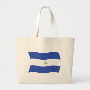 Nicaragua Flag Tote Bag