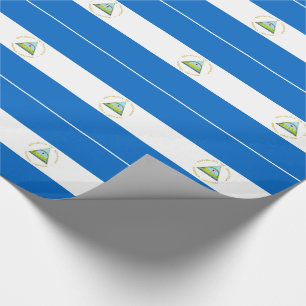 Nicaragua Flag Wrapping Paper