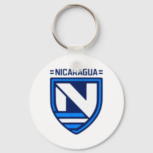 Nicaragua Footll (soccer) Fanclub Key Ring