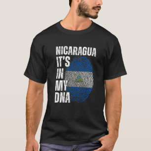 Nicaragua It's In My DNA Matching Nicaraguan Men W T-Shirt