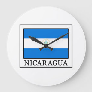 Nicaragua Large Clock