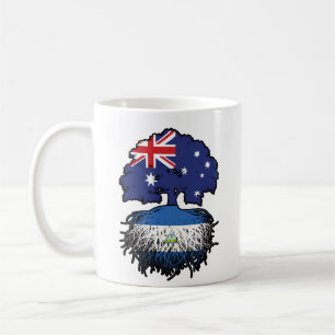 Nicaragua Nicaraguan Australian Australia Tree Coffee Mug