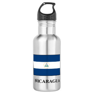 Nicaragua (Nicaraguan) Flag 532 Ml Water Bottle