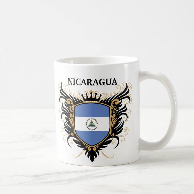 Nicaragua [personalise] coffee mug (Right)