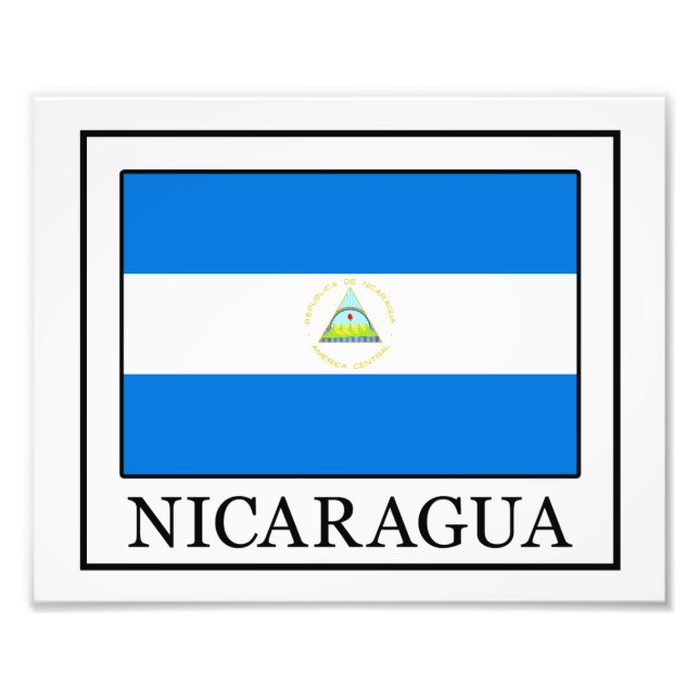 Nicaragua Photo Print (Front)