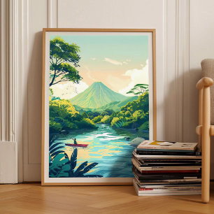 Nicaragua Print Nicaragua Illustration Nicaragua